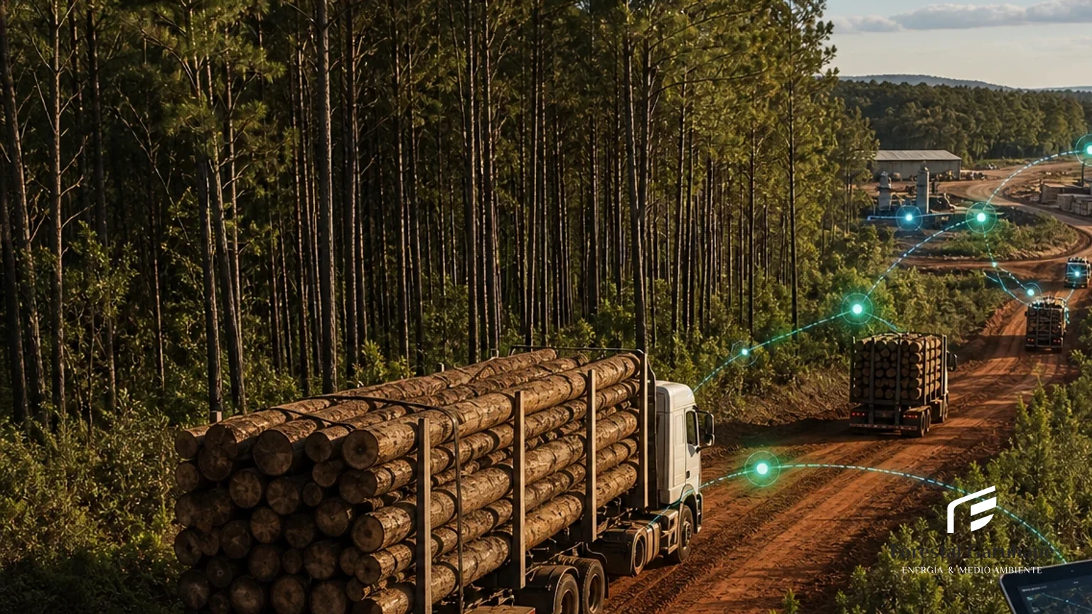 Optimización de supply chain forestal